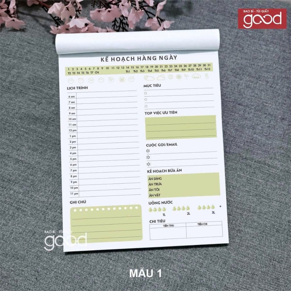 ถูกสุดๆ คู่มือไดอารี่รายวัน นักวางแผนรายวัน แผนเป้าหมายรวม 100 หน้า A4 ขนาด A5