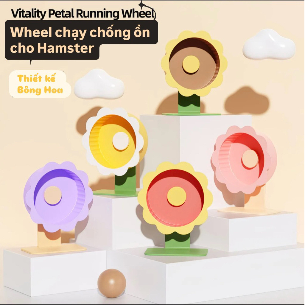 WHEEL Noise Canceling Hamster 22cm & 26cm