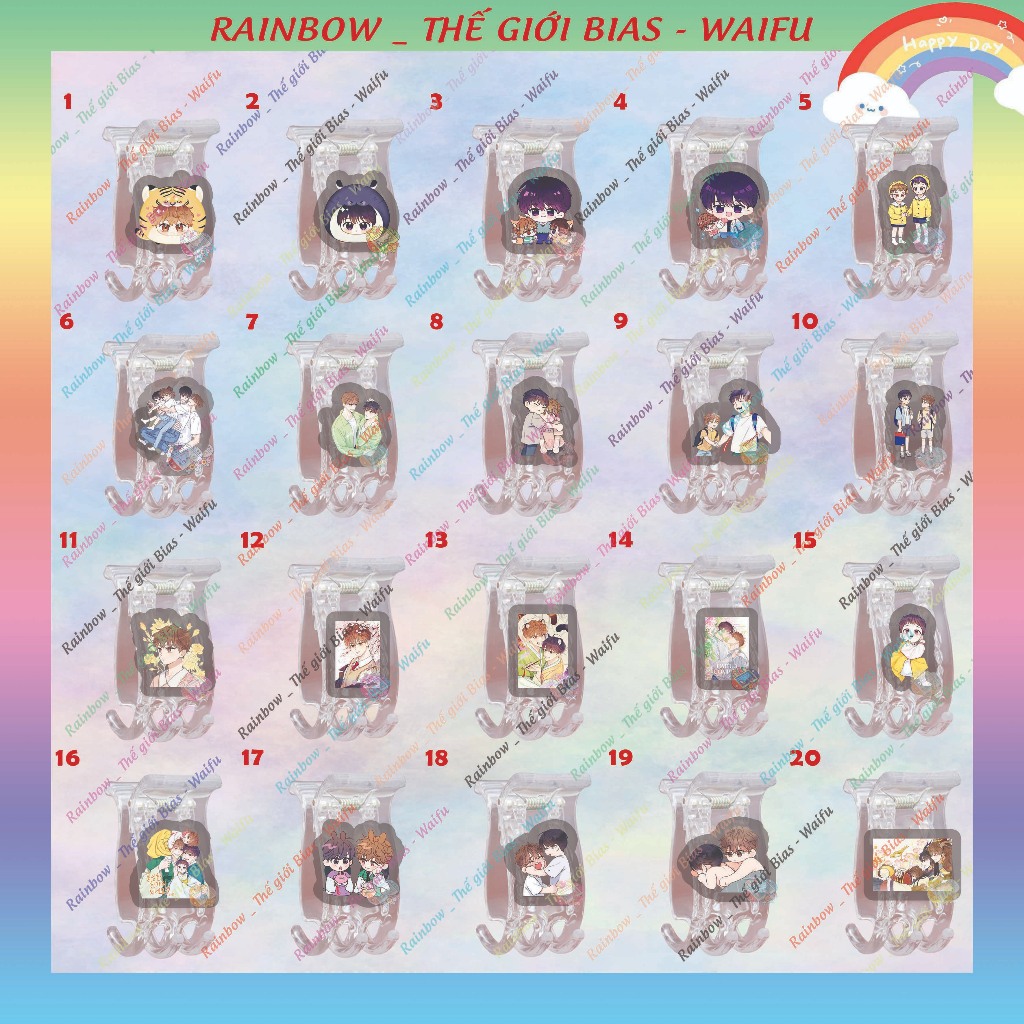 แคลมป์ก้ามปู Omega complex แคลมป์อะคริลิค 5 ฟัน Omega manhwa complex bl