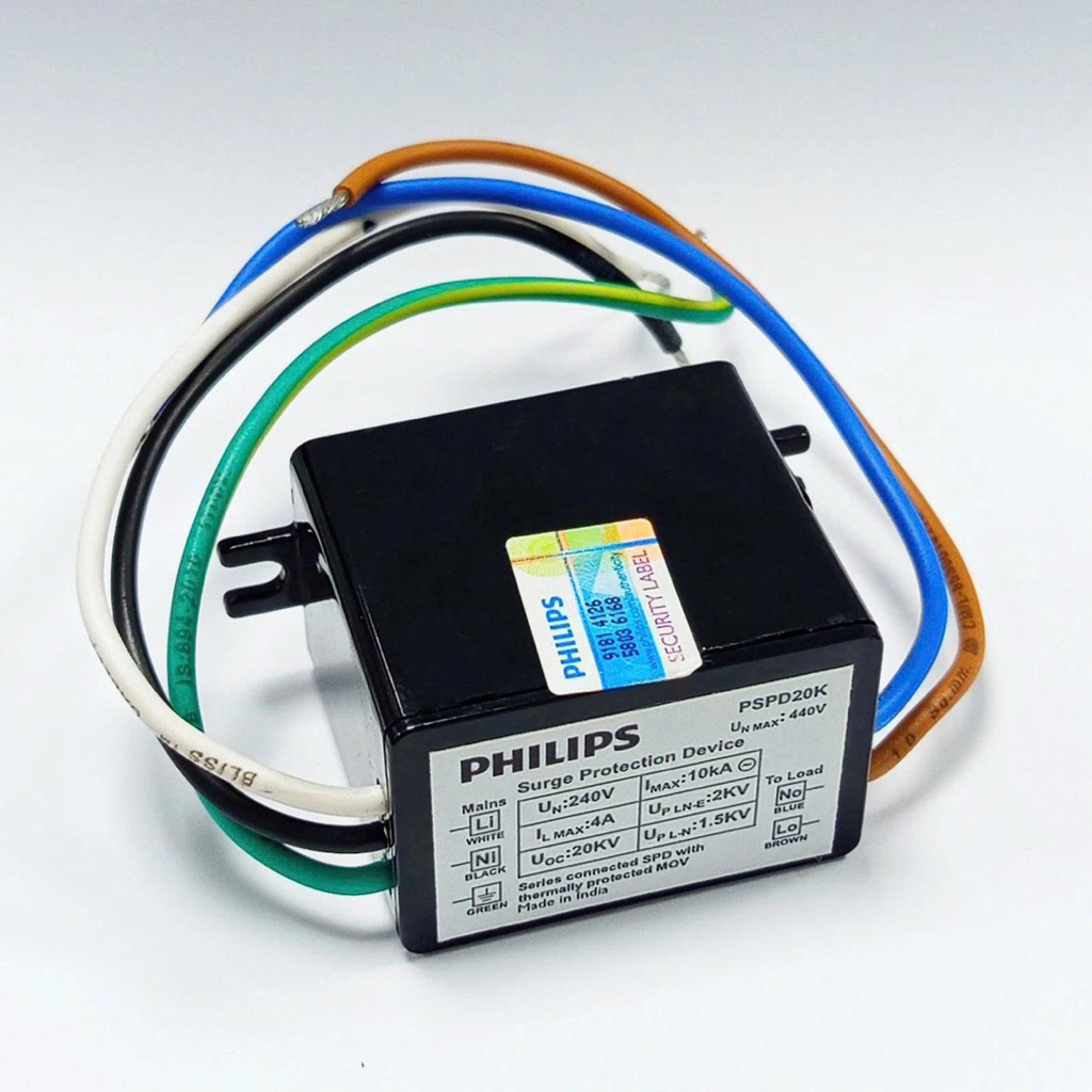 ป้องกันฟ้าผ่า Philips 20Kv, ป้องกันฟ้าผ่า Done 10Kv