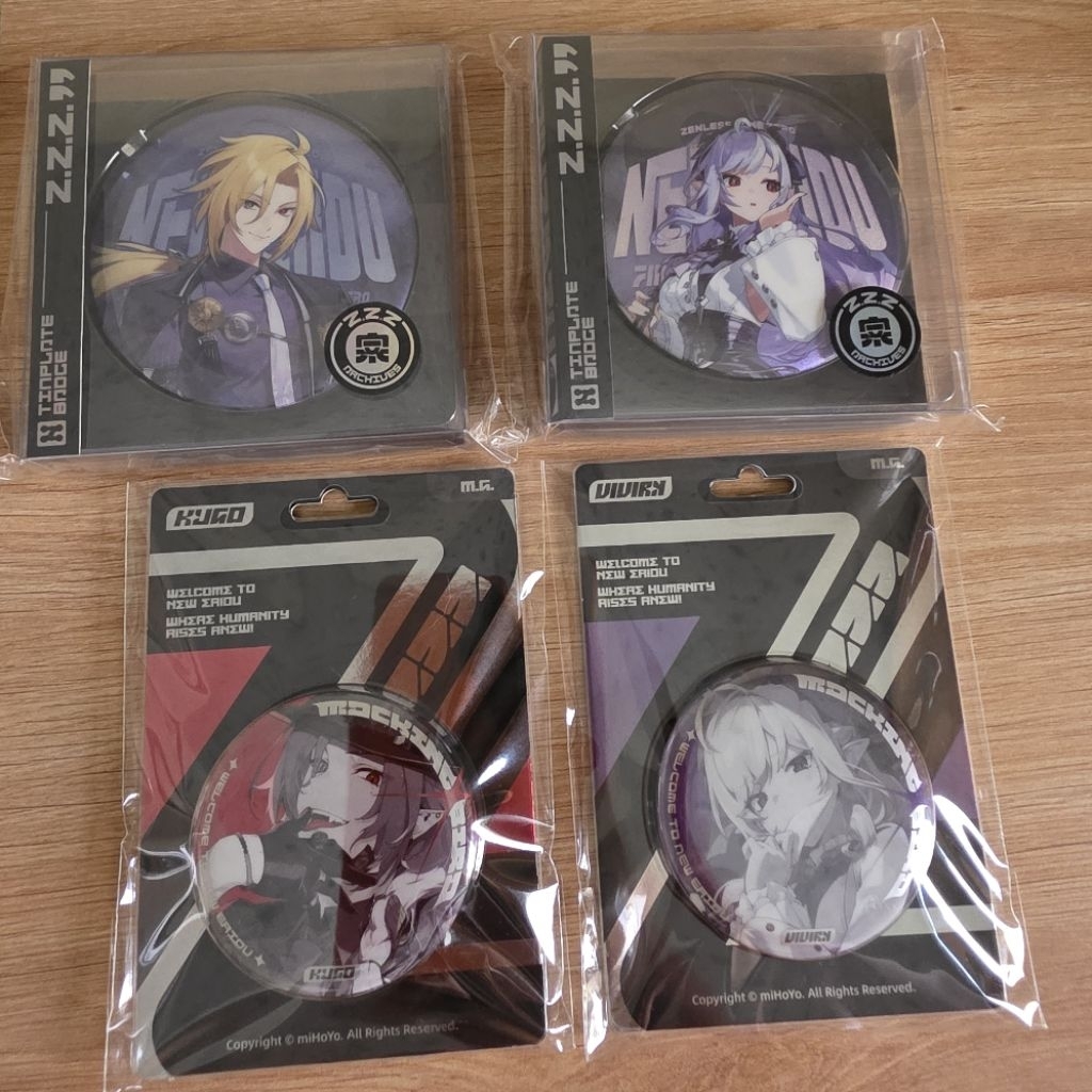 (ของแท้) Hugo Vivian 3D significant Badge, significant ZZZ - Badge Zenless Zone Zero