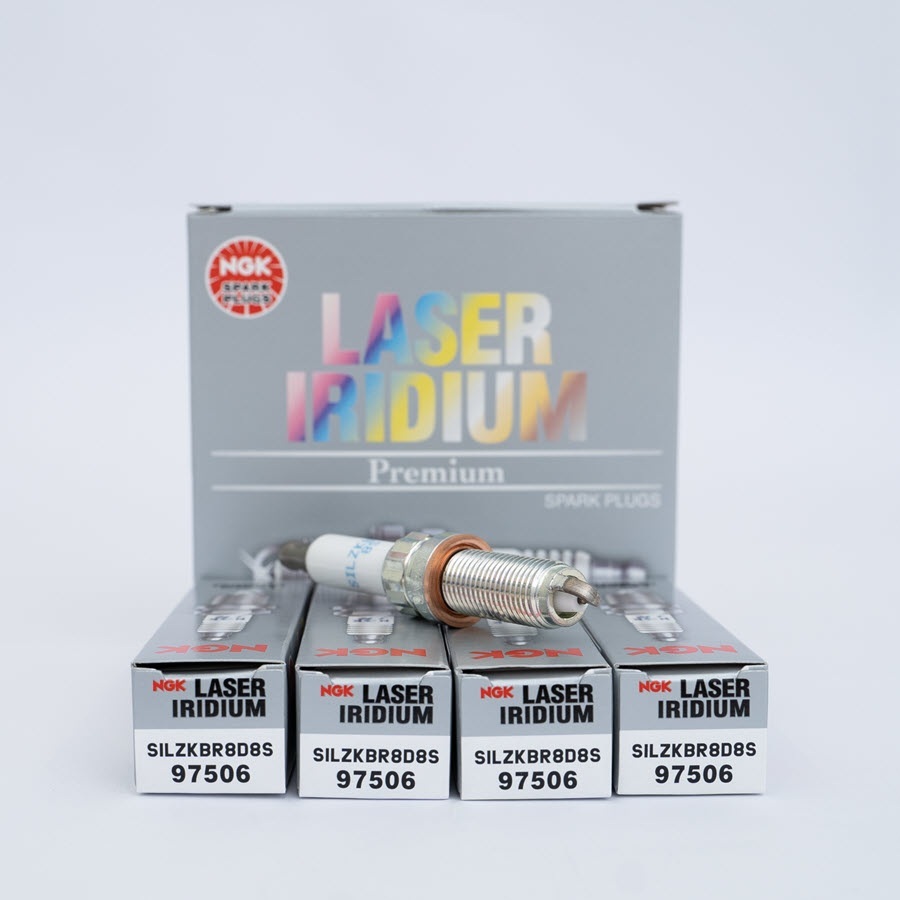 [กรุณาเลือกจํานวน 4c] หัวเทียน NGK Laser Iridium SILZKBR8D8S (97506) สําหรับ Lux A, BMW N20B20/N26B2