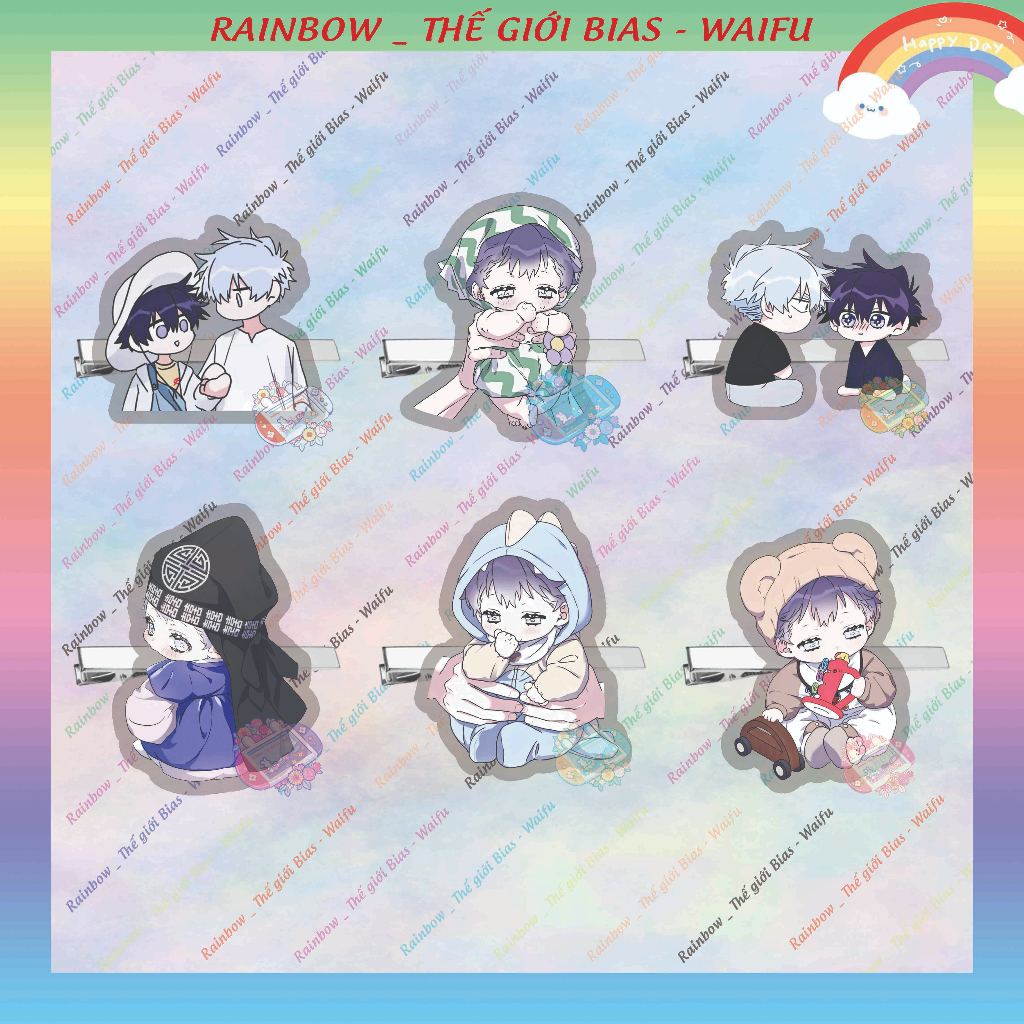 Surge Towards You micha กิ๊บติดผมอะคริลิค Wave ติดตามคุณ manhwa bl