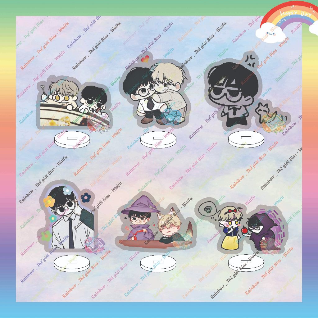 Checkmate micha Standee 5cm, manhwa Checkmate อะคริลิค รุ่น bl