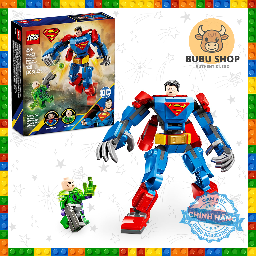 Lego Super Heroes 76302 - Superman Mech vs. Lex Luthor - Lego Superman vs Lex Luthor