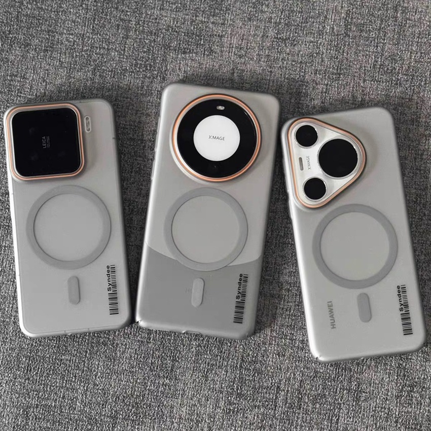 SYNDEE เคสพลาสติกแข็งแม่เหล็กสําหรับ Mi 17 Pro Max Mi 17 Pro Mi 17 Mi 14 Ultra Mi 13 13 Pro บางและเบ