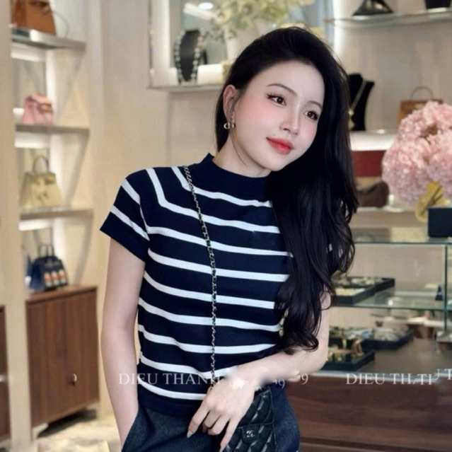 สเวตเตอร์ Mtg Mi เสื้อคอเต่าและแขน สุดน่ารัก สินค้า QC ฟรีไซส์