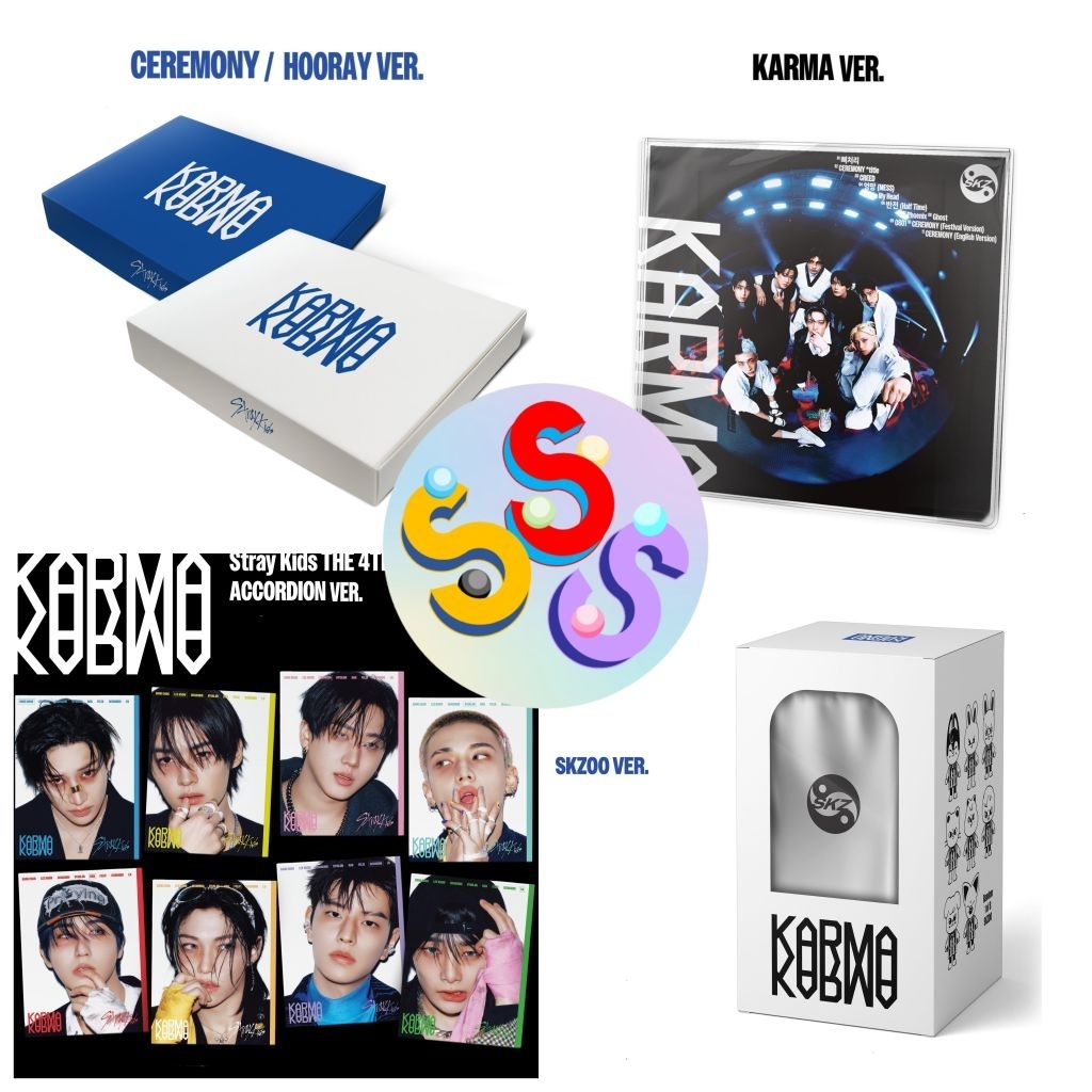 อัลบั้มภาพ [Karma] - SKZ Stray Kids ของแท้เกาหลี
