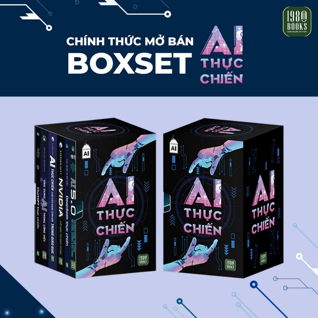 หนังสือ - คอมโบ 6 เล่ม AI 5.0 + AI ที่ทํางาน + DeepSeek - ChatGPT (รบจริง) + เครื่องคิด NVIDIA + AI 