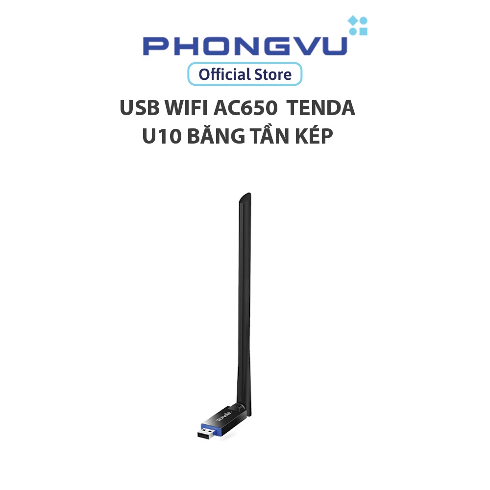 USB Wifi AC650 Tenda U10 Dual Band - 36 เดือน