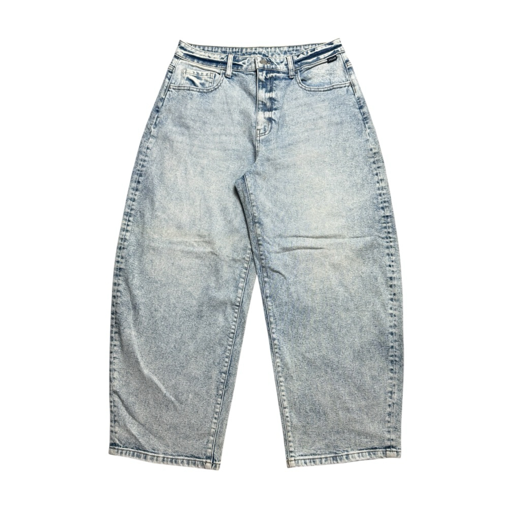 กางเกงยีนส์ผู้หญิง Vnxk American surplus ของแท้ (Sz 11eo 86-88cm) ผ้าฝ้ายถุง