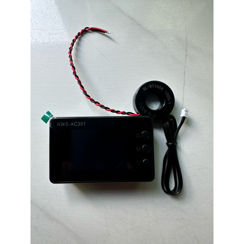 มิเตอร์ไฟฟ้า 8 ฟังก์ชั่น KWS-AC301-100A