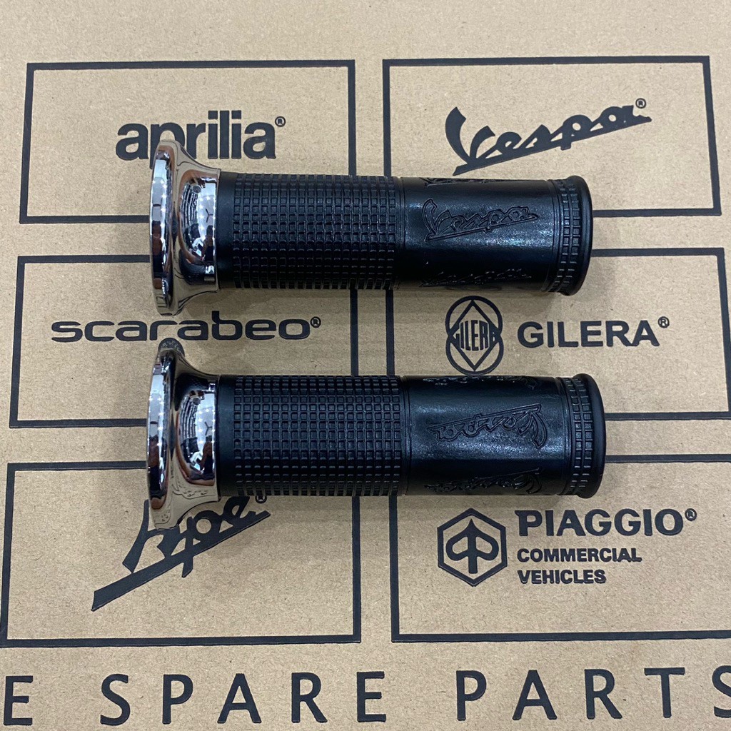 Vespa Piaggio Grips – ชุด 2 ชิ้น (Sprint / Primavera / LX / S / GTS / Medley / Liberty)