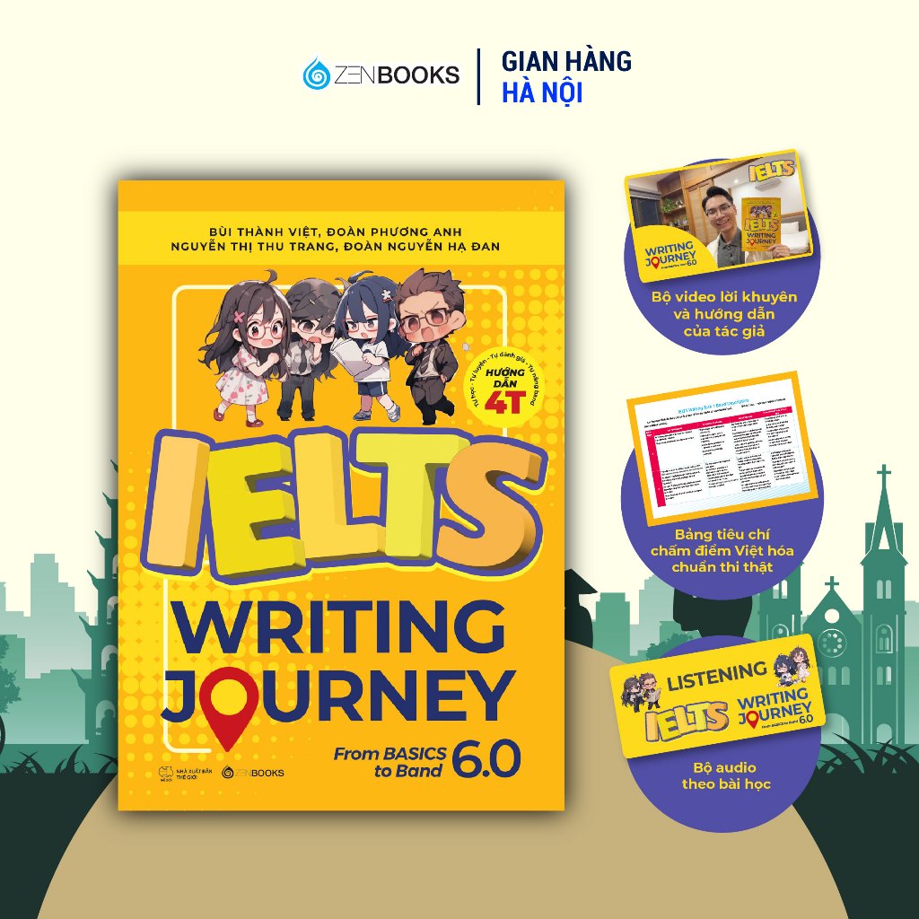 หนังสือ - IELTS Writing Journey จากพื้นฐานถึงวง 6.0 TB