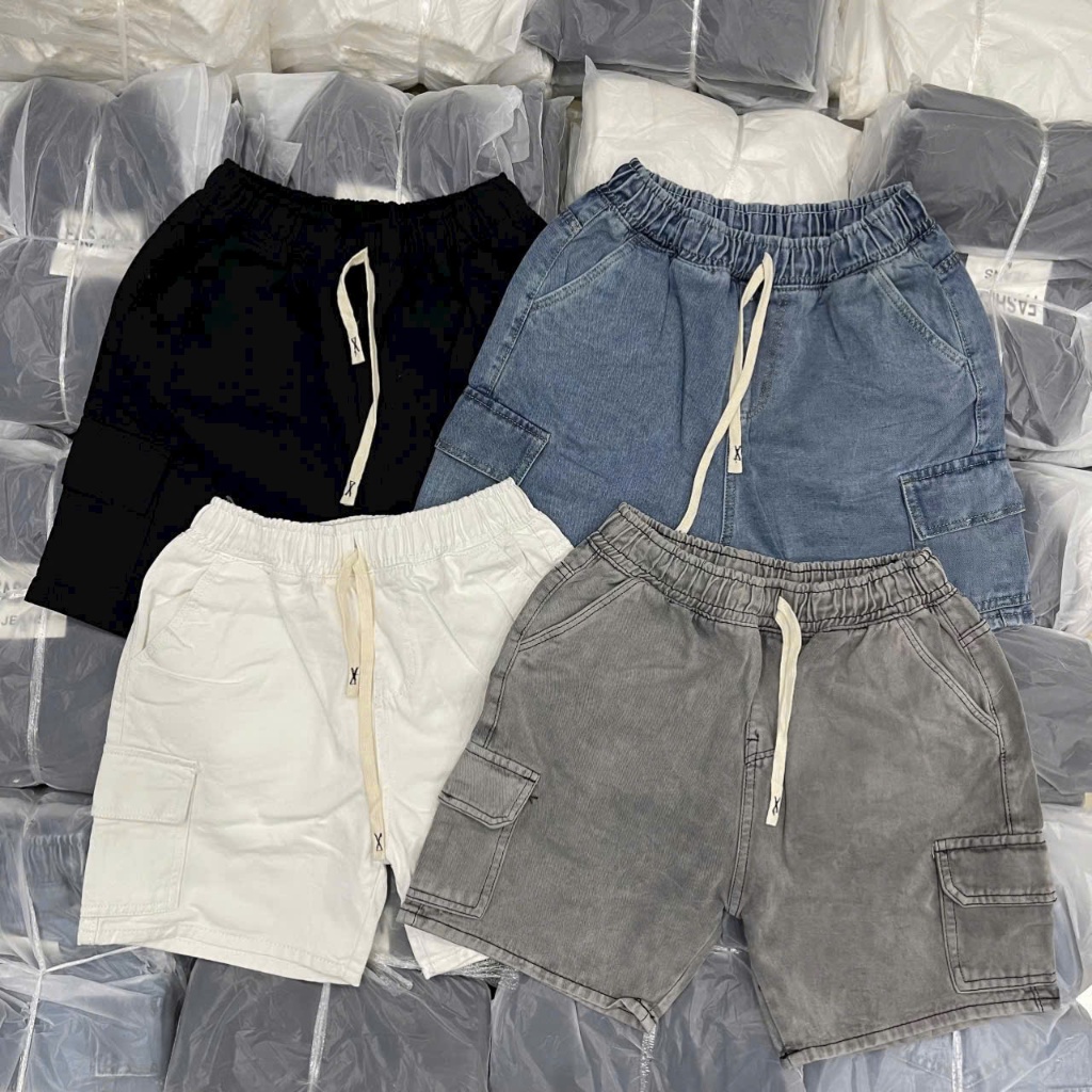 กางเกงยีนส์ขาสั้นผู้ชาย ยีนส์ขาสั้น ใส่สบาย คุณภาพสูง MS 365 HYNTA CLOSET