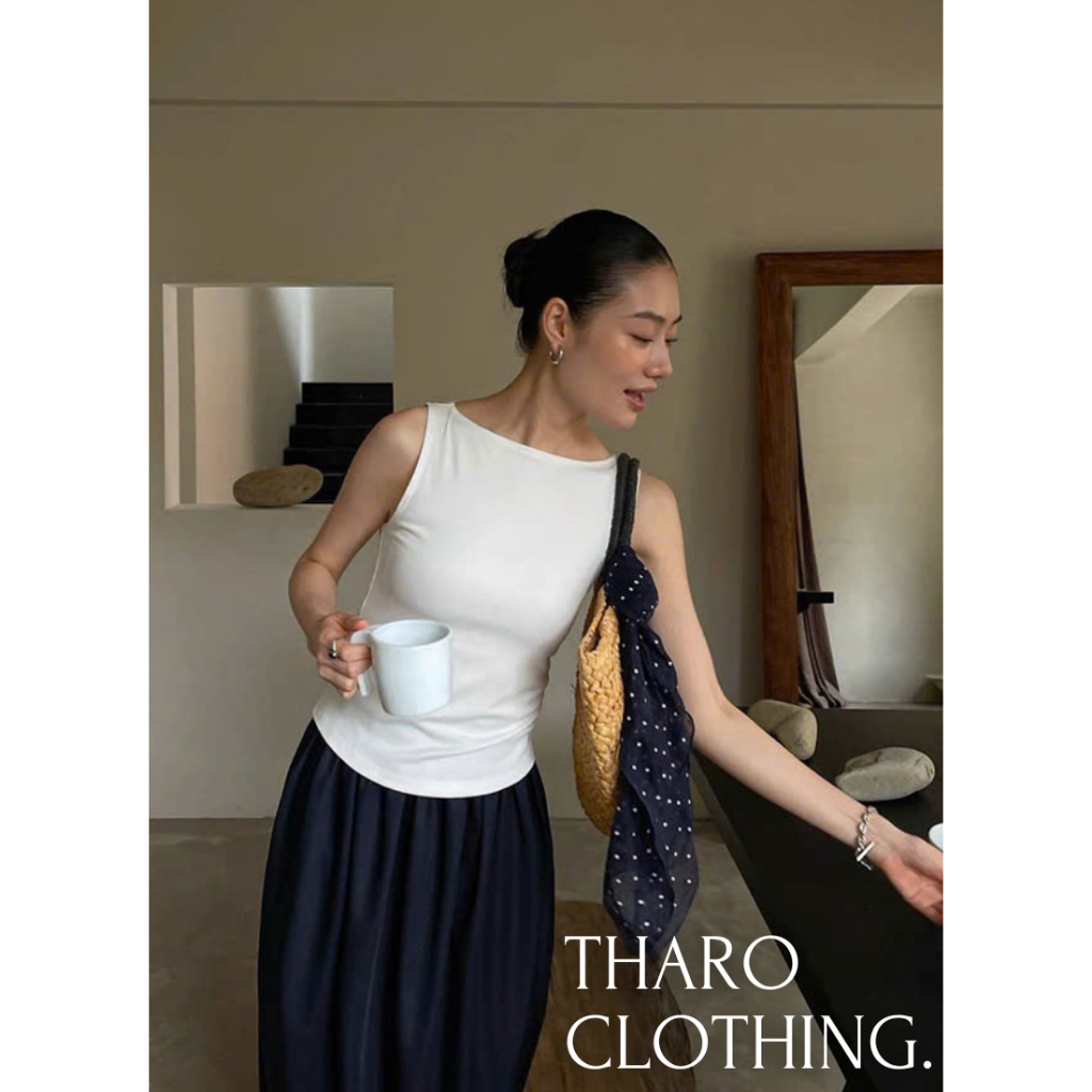 เสื้อยืดคอกลม Tanktop - เสื้อผ้าโทโร่ [AO00286]