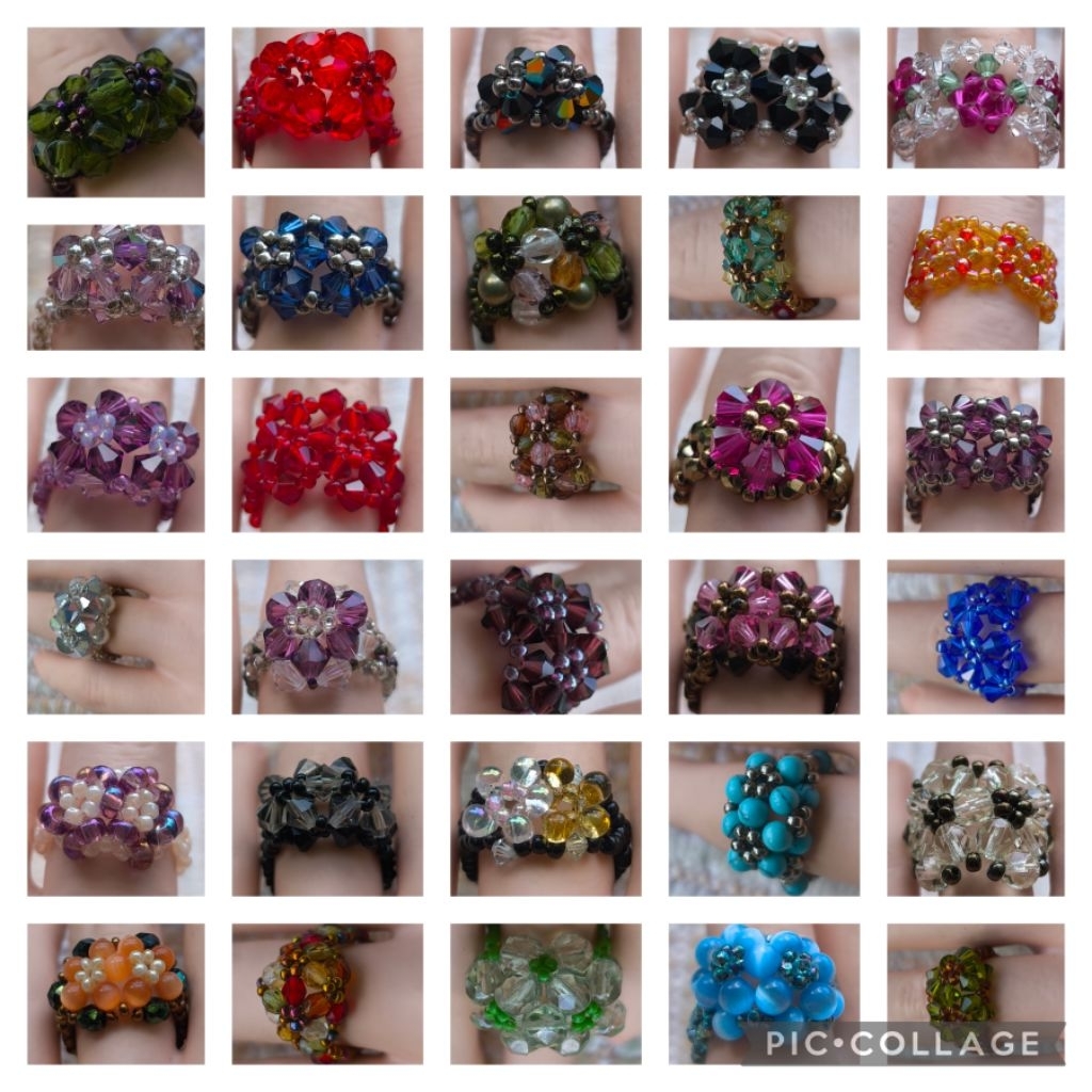 N2502.ล3 (อ่านคําอธิบายให้ละเอียด) แหวนลูกปัด