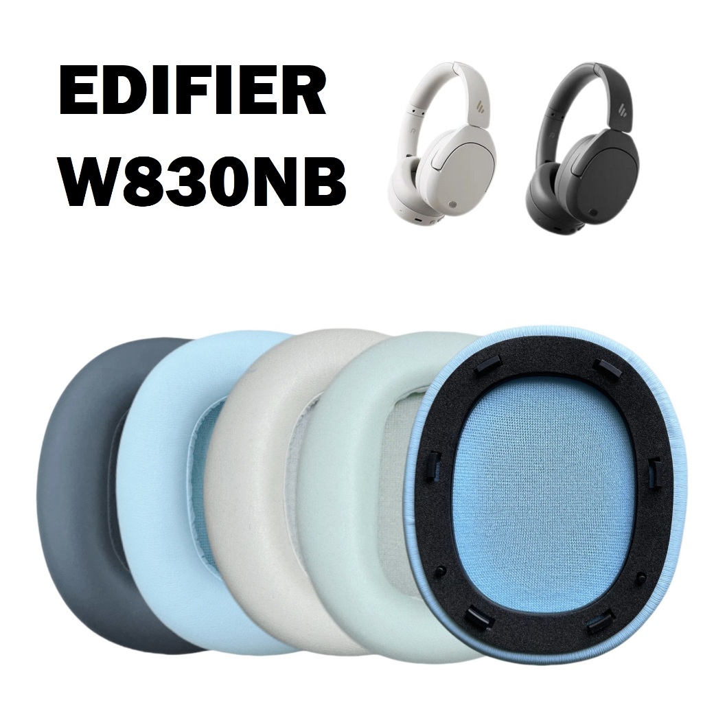 (1 คู่) แผ่นรองหูฟังทดแทนสําหรับหูฟัง Edifier W830NB
