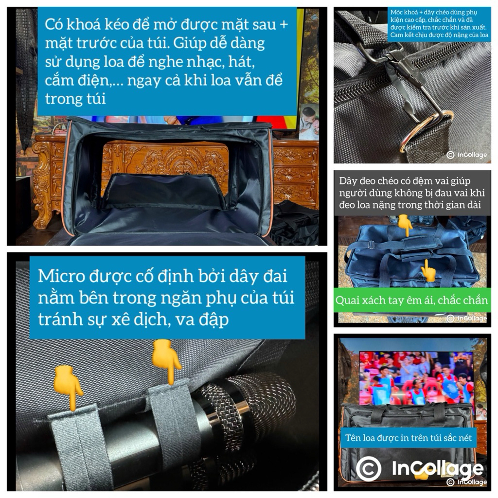 กระเป๋าเหมาะกับลําโพง ZLX (ZLX-8P-G2; ZLX12P; ZLX-12-G2)