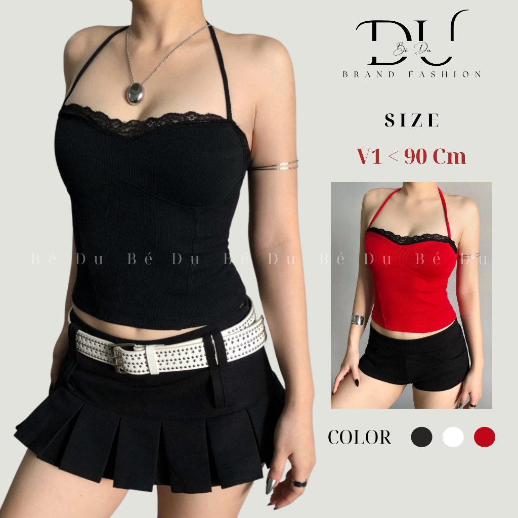 Enmy Camisole Lace Trim Basic Fit Flattering V1 - Vanmius