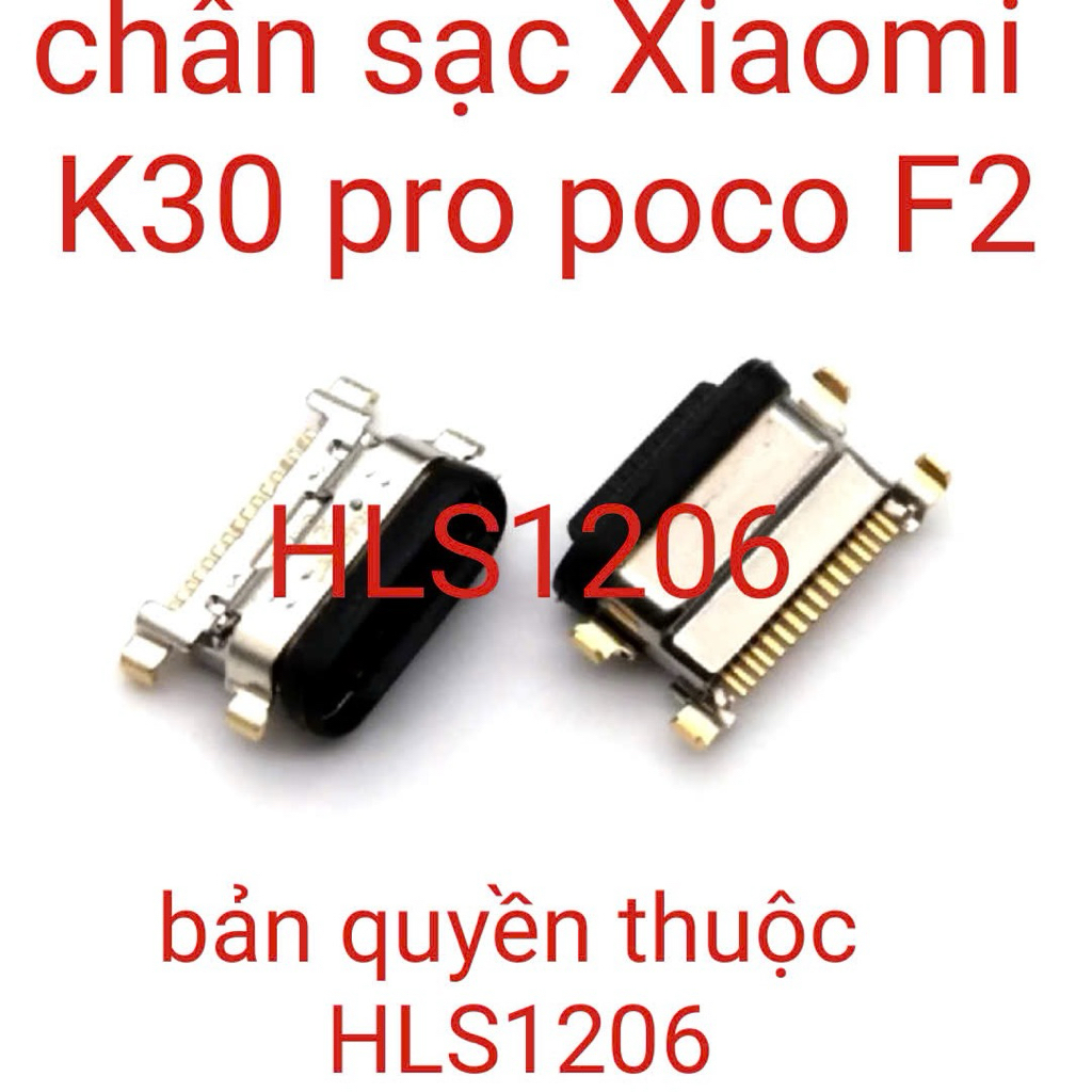 Combo 10 พินชาร์จสําหรับ Xiaomi K30 Pro Poco F2