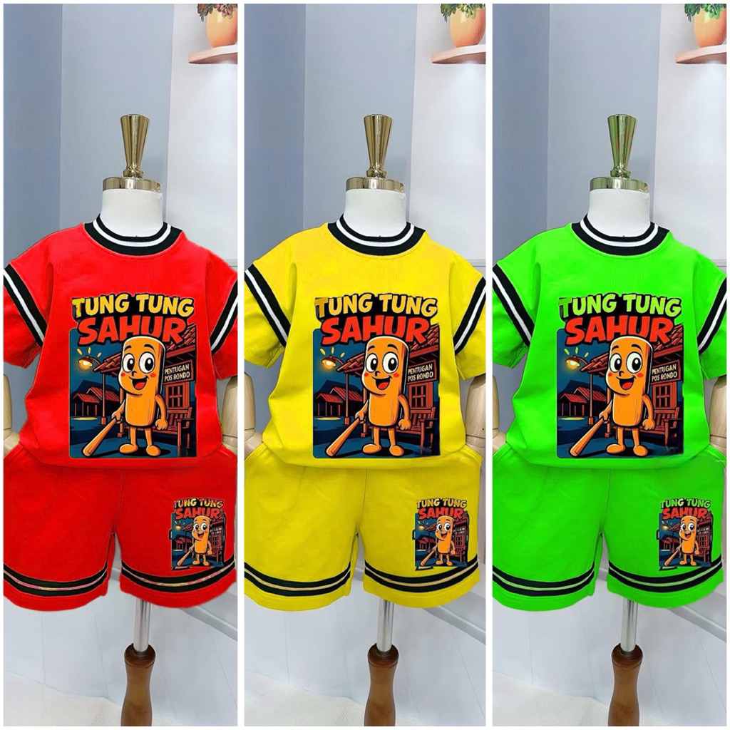 [Combo 3 ชุด] SPORTS STRIPES Big Size 7-45kg