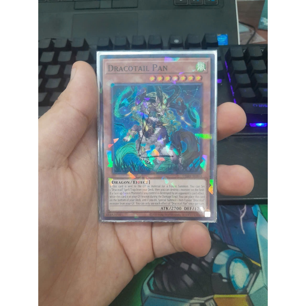 [ 20250818 ] การ์ด Yugioh DBJH-AE003 กระทะ Dracotail