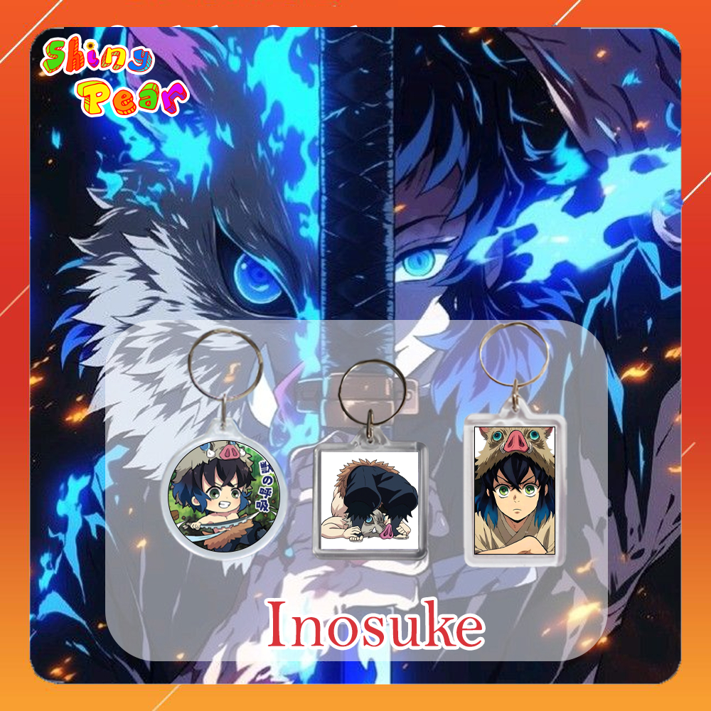 [Kimetsu no Yaiba] - พวงกุญแจ | พวงกุญแจอนิเมะ Inosuke Hashibira/มังงะ Demon Slayer เป็นของขวัญหรือต