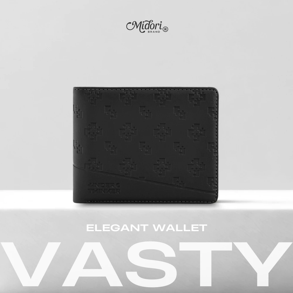 กระเป๋าสตางค์หนัง PU Monogram VASTY แนวนอน thumbnail 3