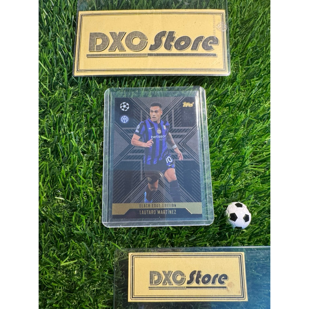 [ ของแท้ ] - BLACK EDGE EDITION - TOPPS MATCH ATTAX EXTRA 2025 - LAUTARO MARTINEZ (INTER MILAN)
