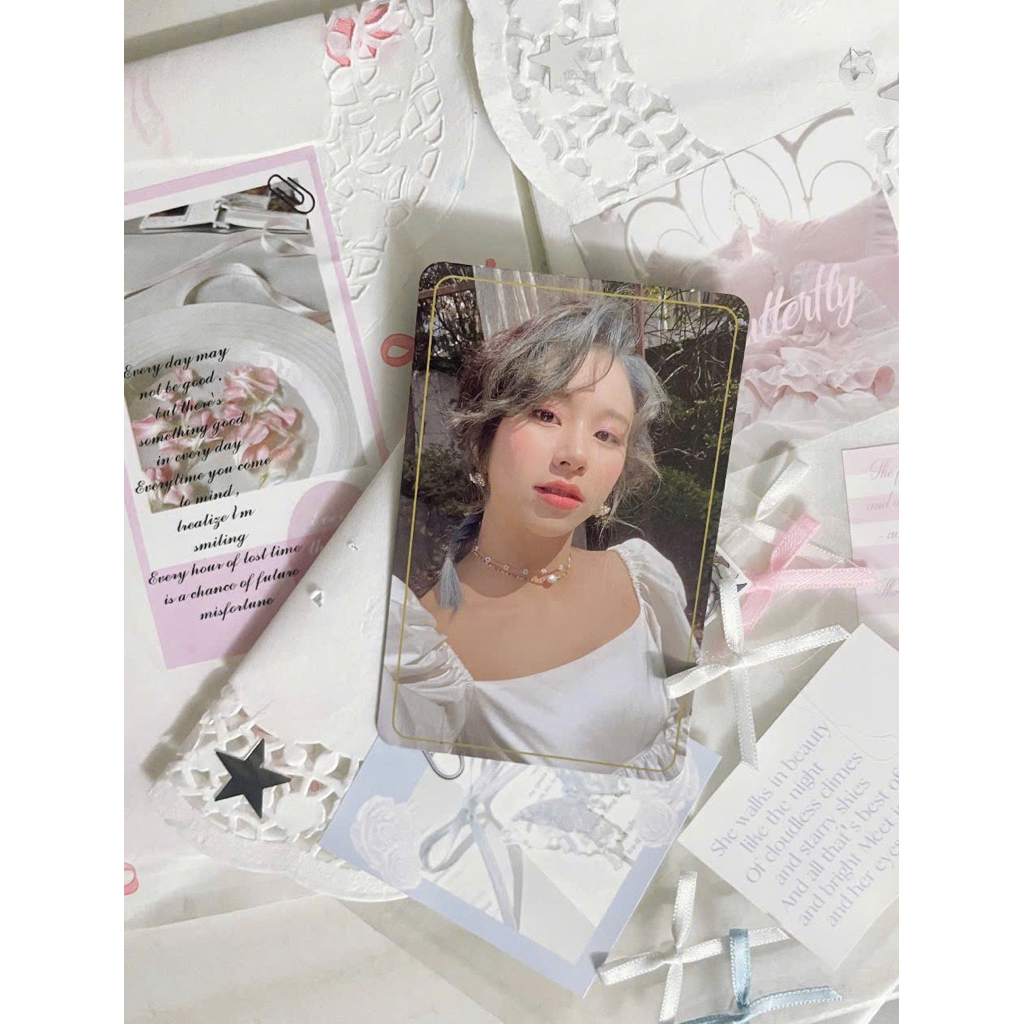 [OFFICIAL]Twice CHAEYOUNG_Card album more chaeyoung ขอบบางแท้ (มี df)
