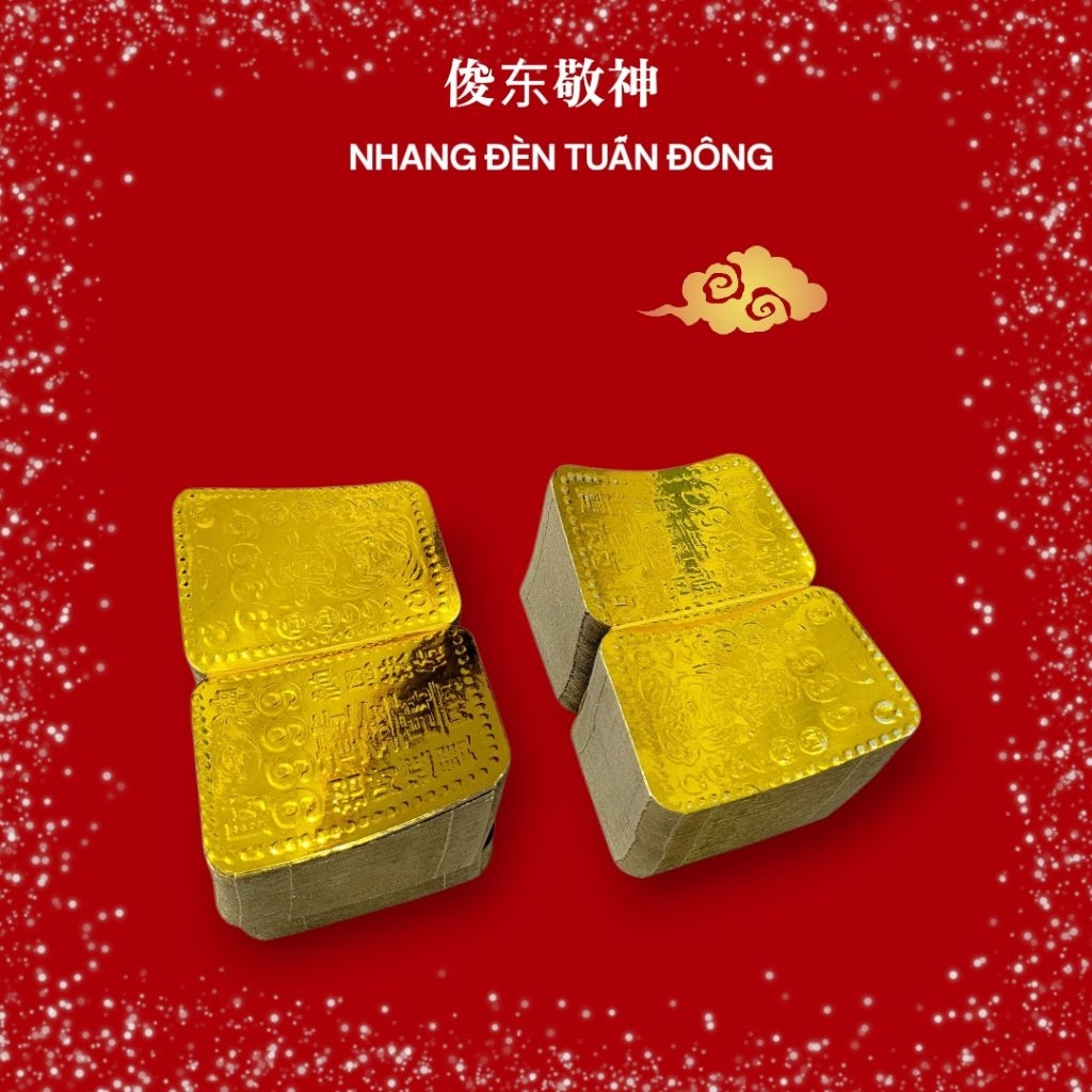 ใบไม้ทอง INTERNATIONAL 100 ชิ้น - GOD OF WEALTH GOLD CODE 9999