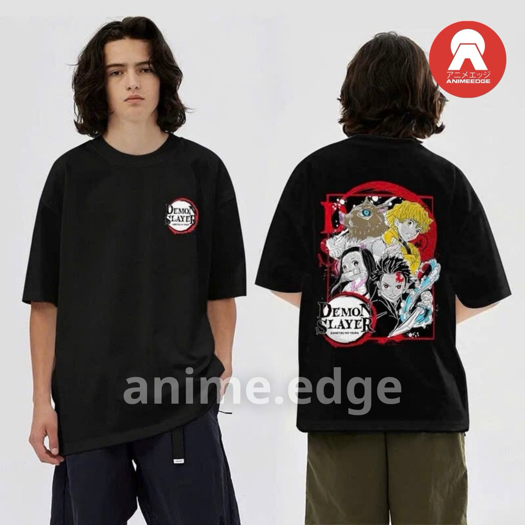 Demon Slayer - Kochou Shinobu - เสื้อยืดผู้ใหญ่ Demon Slayer Oversize