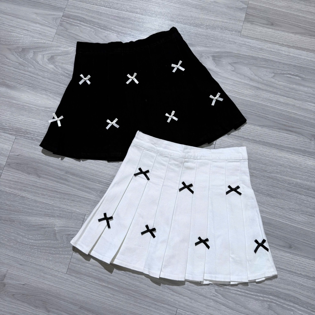 TENNIS SKIRT WITH BOW HT777