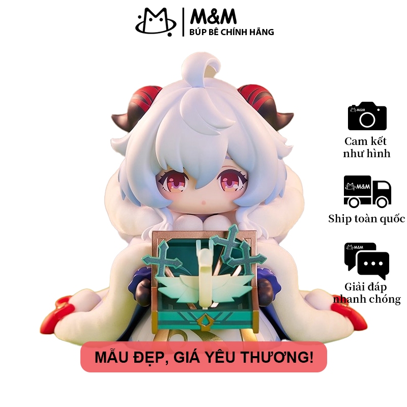 Genshin Impact Mystery Box - ฟิกเกอร์ Ganyu, Venti, Keqing, Xiao - ของขวัญพัดลม - จัดส่งจาก Hanoi