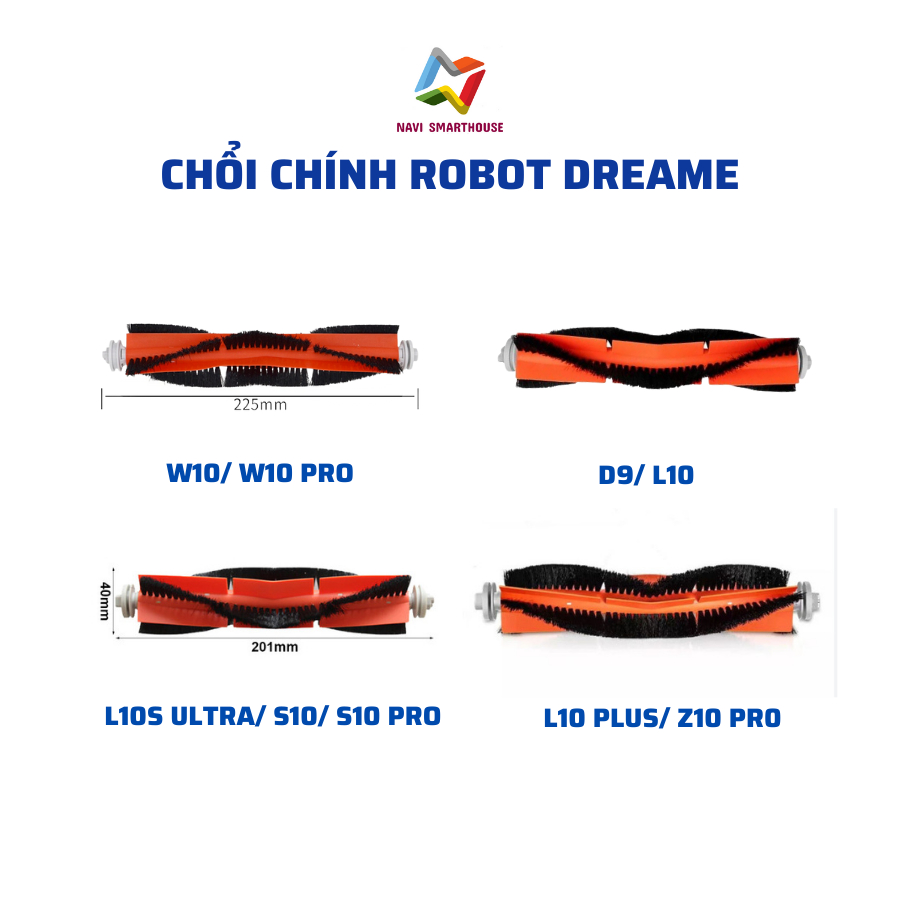 Dreame D9, L10, W10, W10 PRO, L10S ULTRA, S10, S10 PRO, L10 PLUS, Z10 PRO เครื่องดูดฝุ่นหุ่นยนต์อุปก