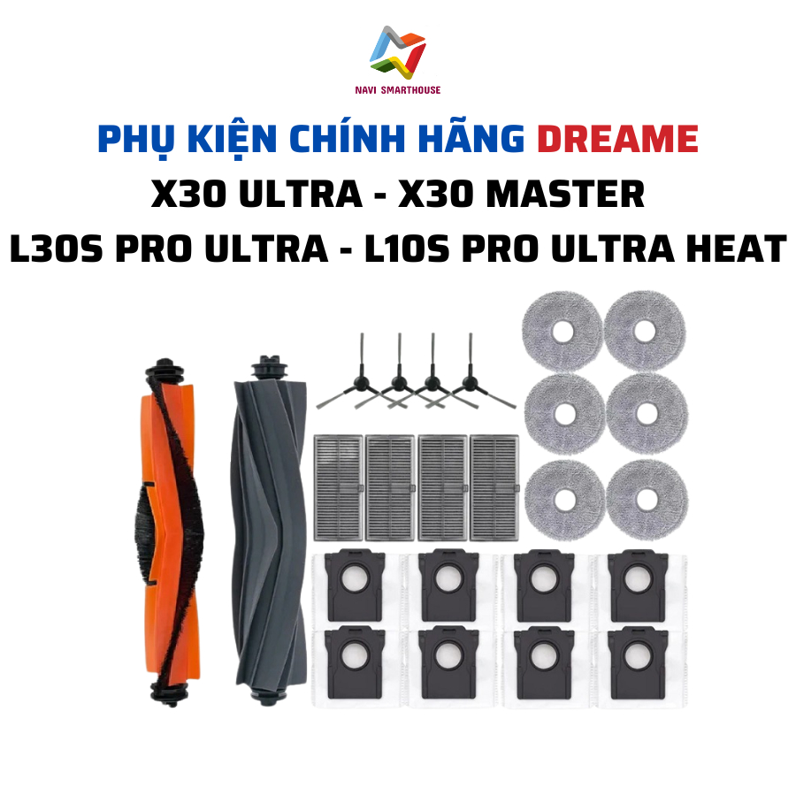 [RAK30] CH Robot Accessories Dreame X30 Ultra, X30 Master, L30s Ultra, L10s pro ultra heat