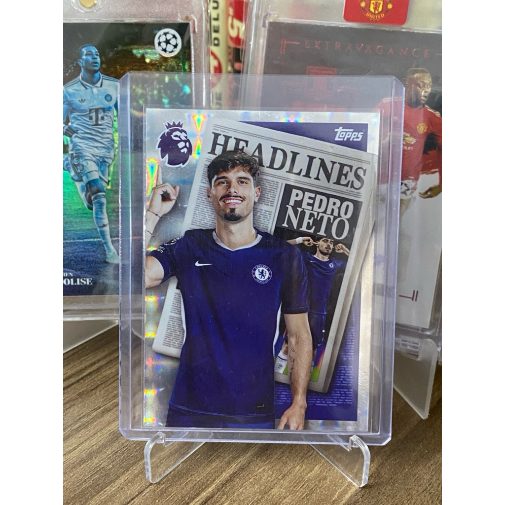 [HOT ITEM] การ์ดผู้เล่น Pedro Neto ของแท้ Topps Premier League 2026 Chelsea HEADLINES 444