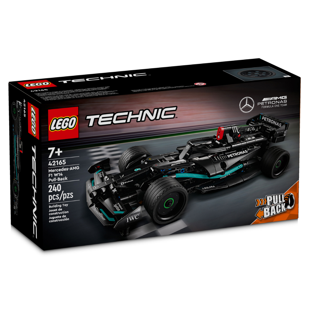 [HAPPY BRICKS] LEGO 42165 MERCEDES-AMG F1 PULL-BACK ASSEMBLY ของเล่น