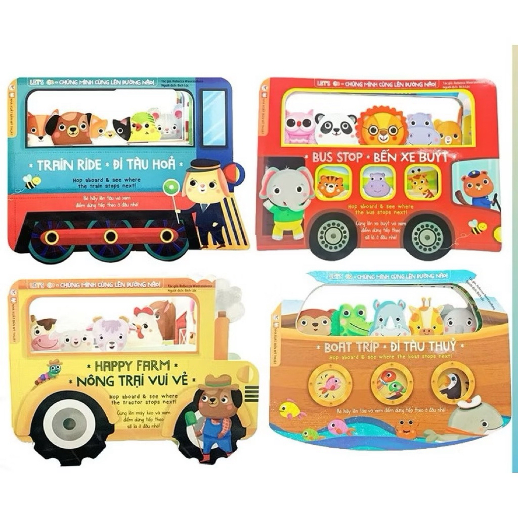 Lets Go Book Set - Lets Go Together - Tan Viet Books - มุมหนังสือไซ่ง่อน