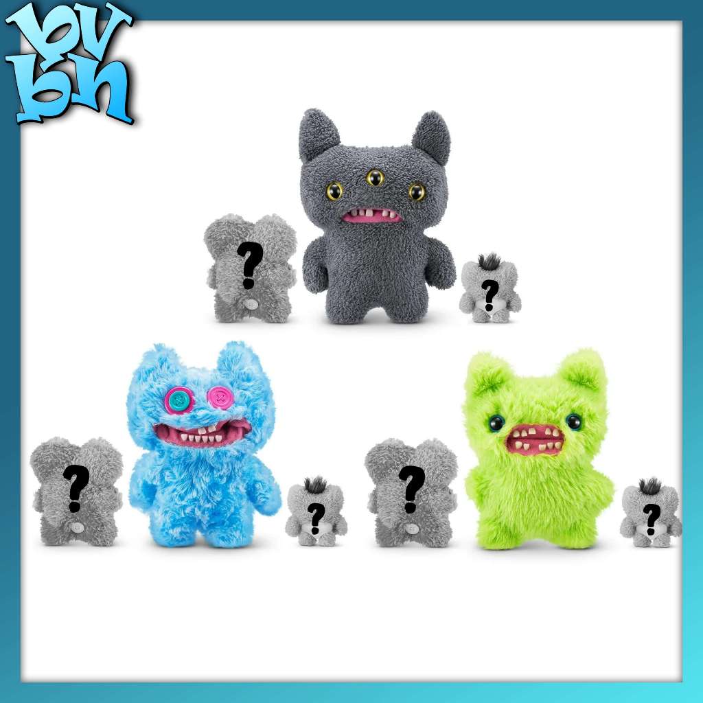Zuru ตลก Ugly Monster Fuggler Family