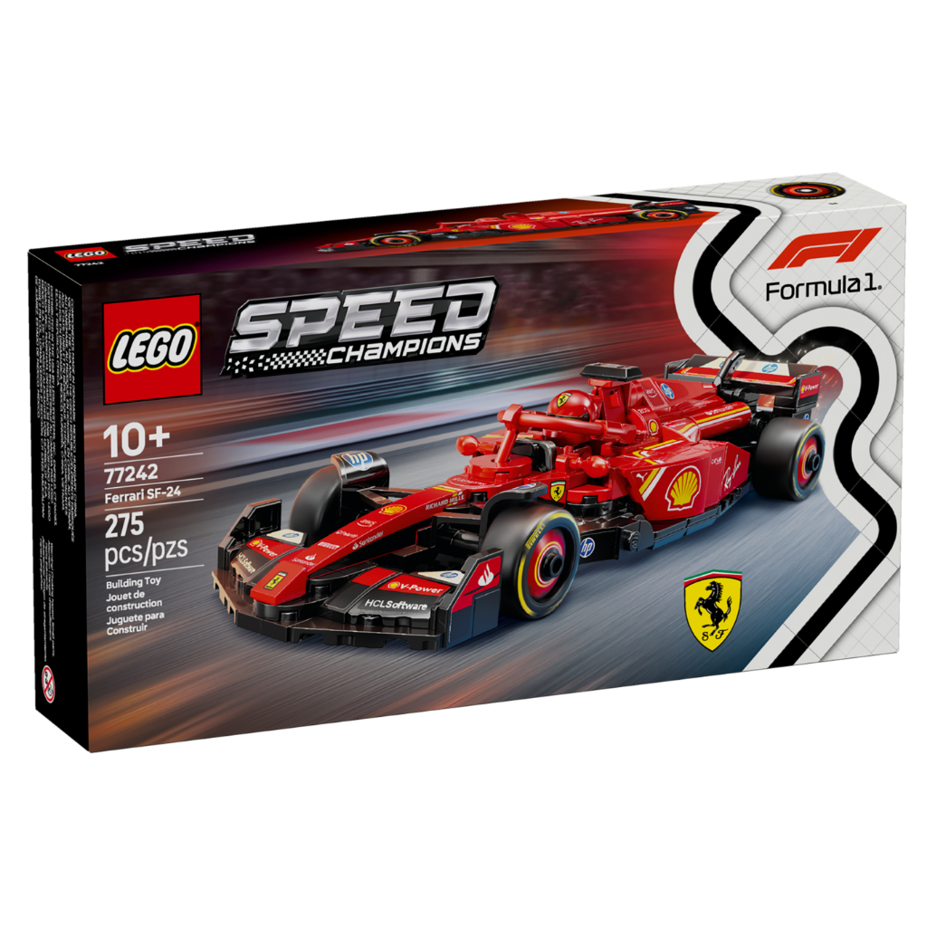 [HAPPY.BRICKS] LEGO SPEED CHAMPIONS - 77242 - FERRARI SF-24 F1 RACING CAR