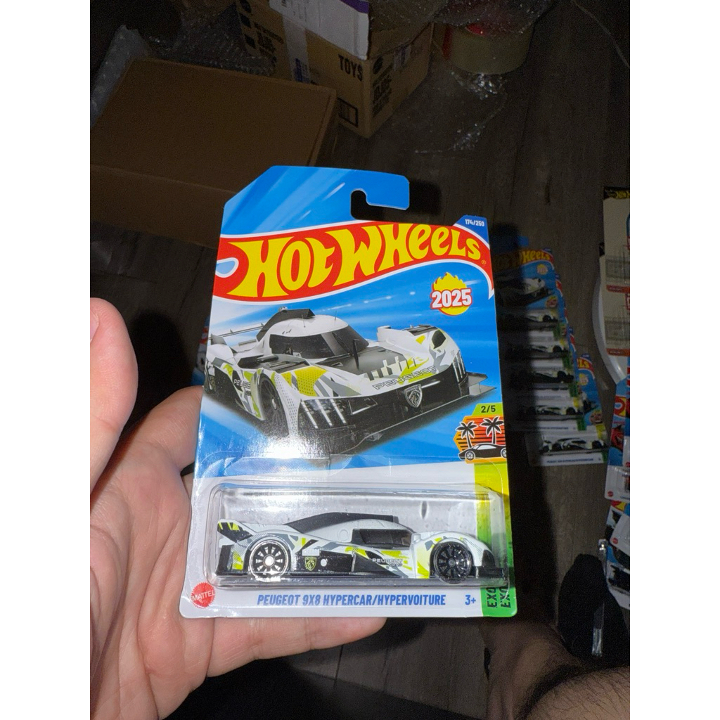 Hotwheels Peugeot 9X8 Hypercar/ โมเดลรถ