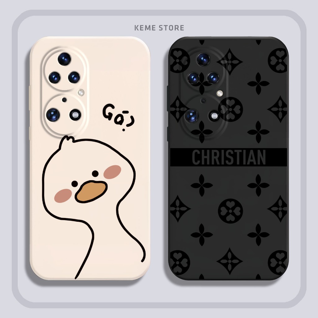 เคส Huawei P50 / P50E / P50 PRO พิมพ์ลาย Lucky Virus และเป็ด Goofy