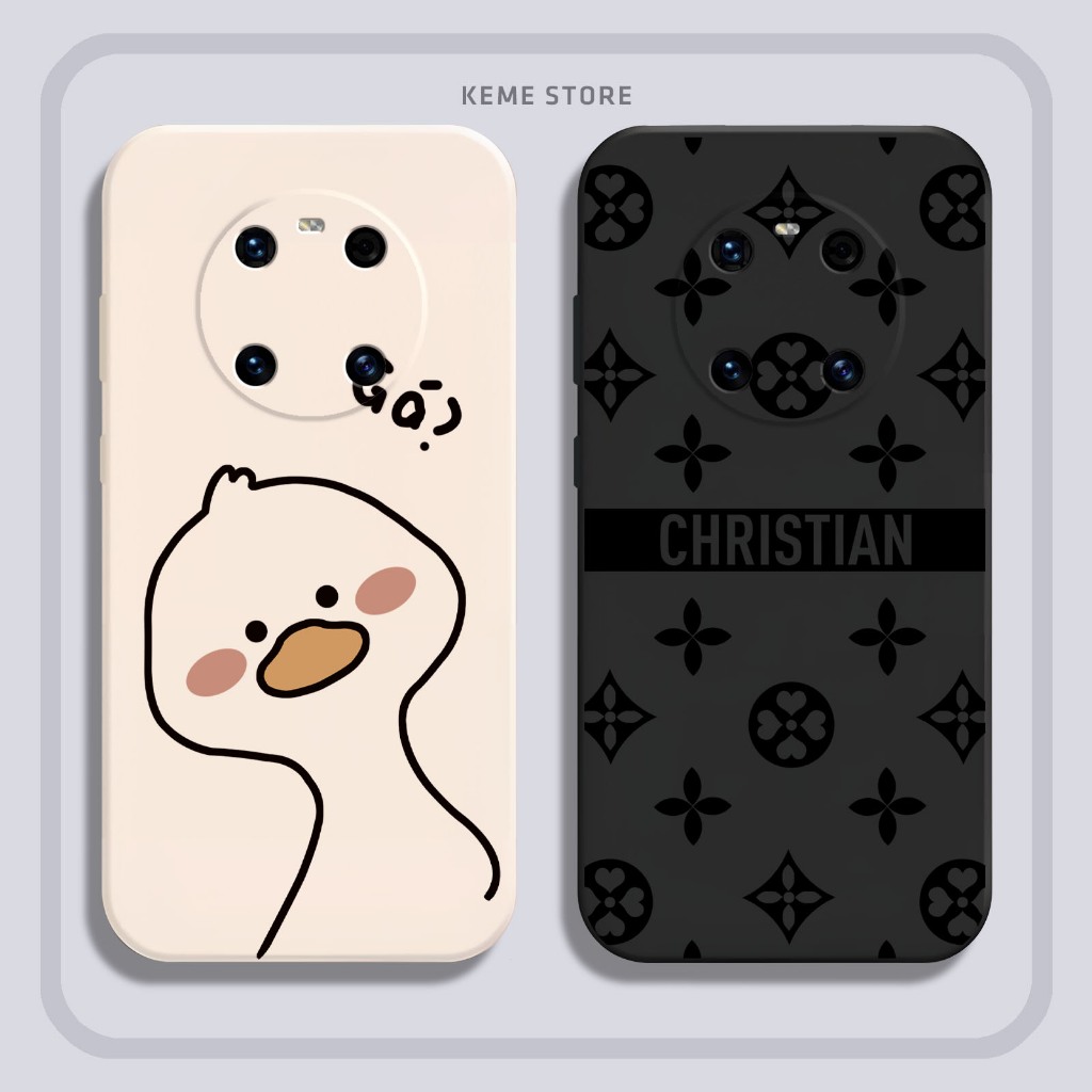 เคส Huawei Mate 40 Pro พิมพ์ลาย Lucky Virus และ Goofy Duck