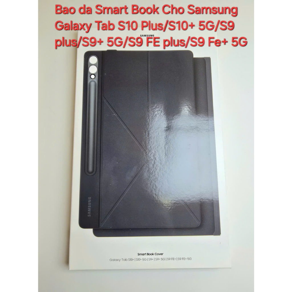 Smart Book เคสหนังสําหรับ Samsung Galaxy Tab S10 Plus/S10+ 5G/S9 plus/S9+ 5G/S9 FE plus/S9 Fe+ 5G ขอ