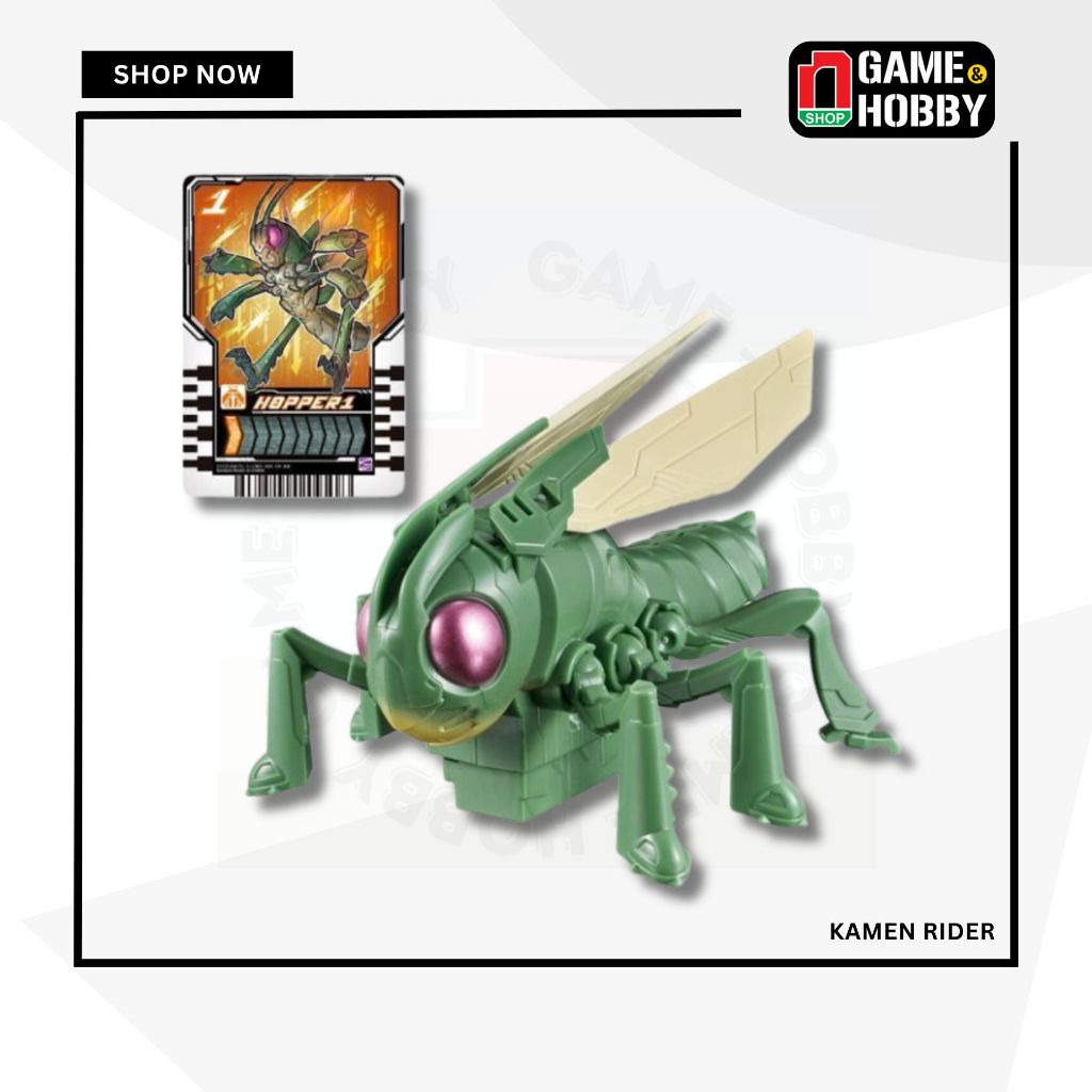 Kamen Rider Gotchard Action Chemy Hopper 1 การ์ดและโมเดล - สินค้า Bandai ของแท้