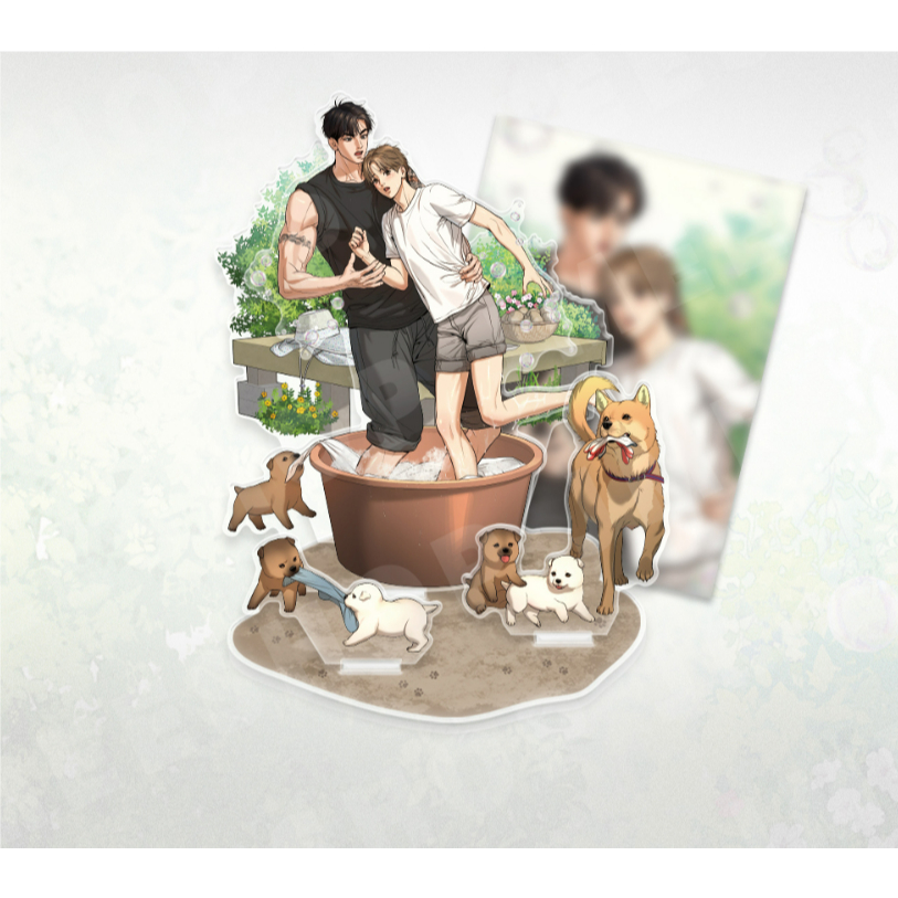 4 ชิ้น STADNEE + การ์ดไปรษณีย์ JIX JAEKYUNG LAUNDRY และบะหมี่