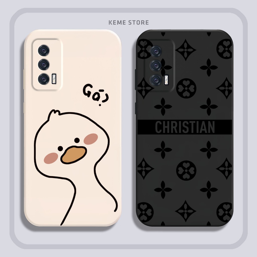 เคส Vivo IQOO Neo 5 / IQOO 7 พิมพ์ลาย Lucky Virus และ Goofy Duck