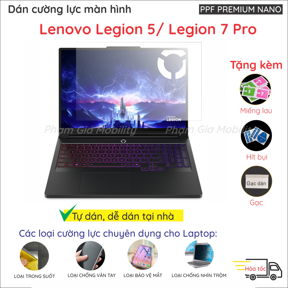 Lenovo Gaming Legion Lecoo Fighter 5 7 15IRX10 15IAX10 15ACH6 16IAX10H 16ACH6H Pro 15AHP10 กระจกนิรภ
